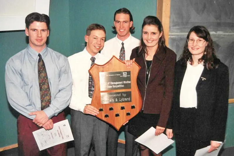 1996 First WMS Case Competition winning group
